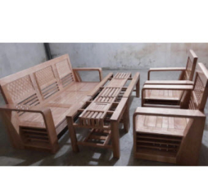 BÀN GHẾ PHÒNG KHÁCH GỖ SỒI GIÁ RẺ