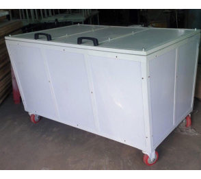 Thùng Chứa Vải Vụn Có Nắp 