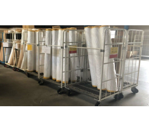 Xe Đẩy Vải Có Cuộn Đứng 