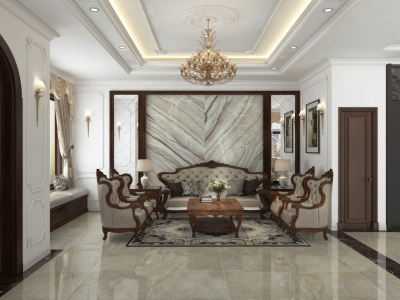 Thiết Kế - Thi Công Nội Thất Phòng Khách 